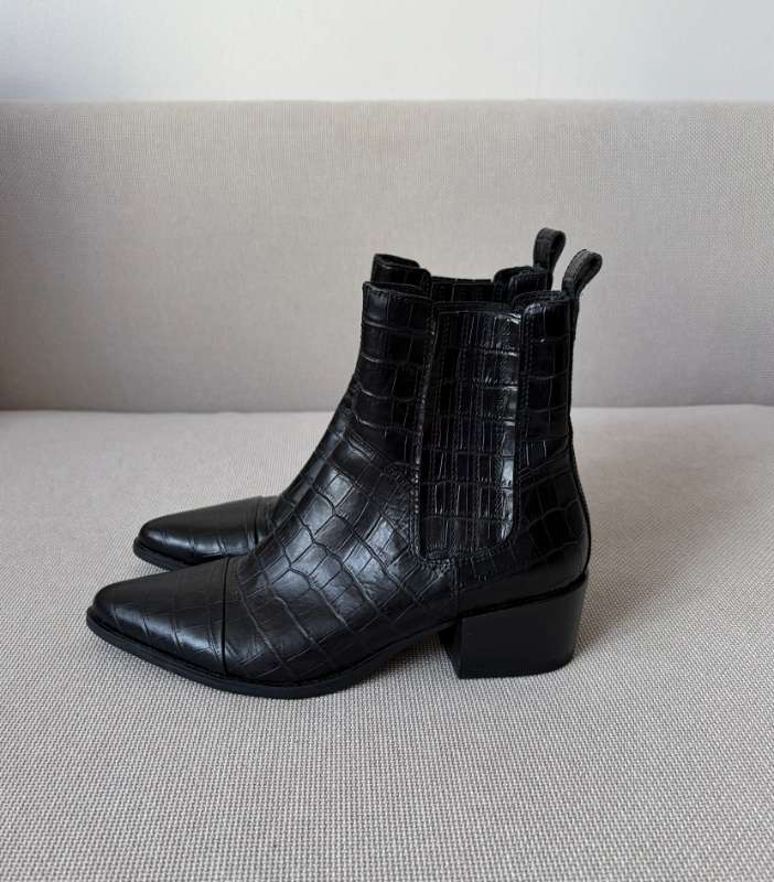Vagabond svartir skór