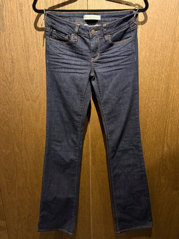 Gallabuxur Bullhead&black low rise útvíðar