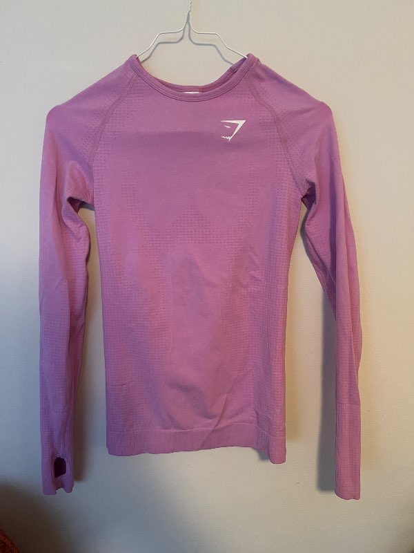 Gymshark æfingabolur bleikur