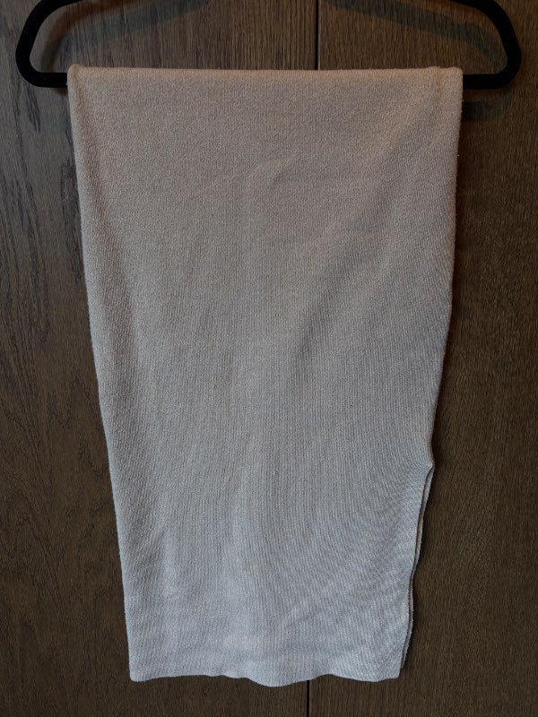 Pils Stradivarius beige með klauf