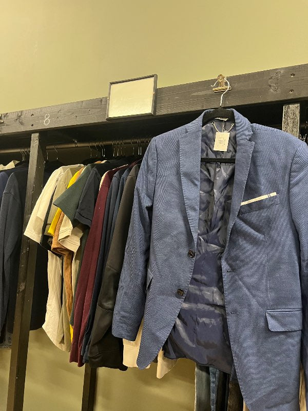 Zara blár blazer