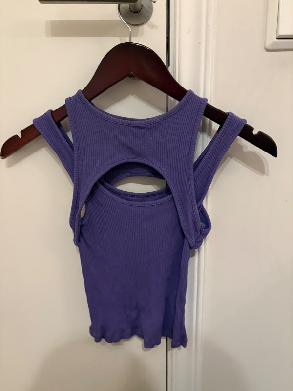 Fjólublár primark bolur