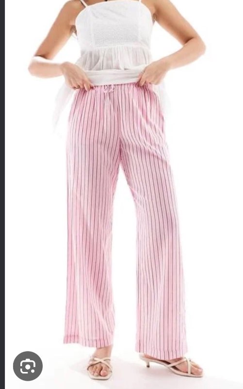 Bershka bleikae buxur