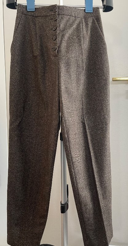 Massimo dutti buxur brúnar