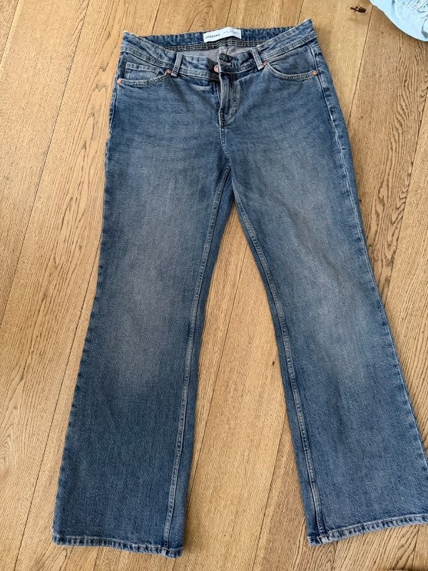 Gallabuxur bershka bláar