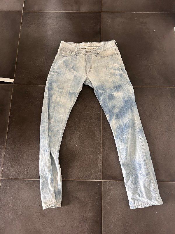 Levis bleached gallabuxur