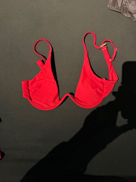 Bikini toppur rauður
