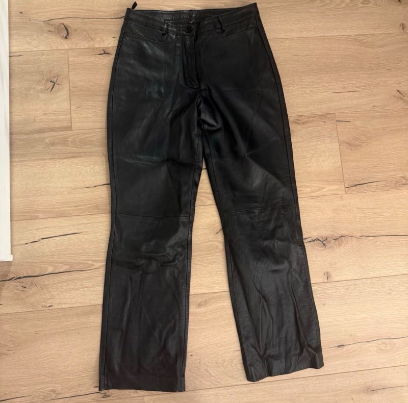 Vintage leðurbuxur 36
