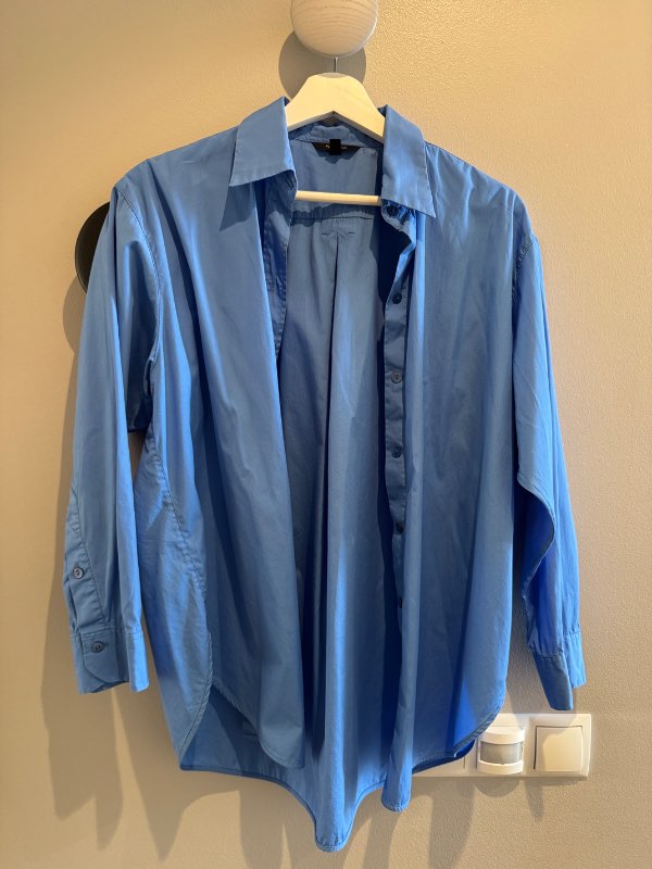 Massimo Dutti blá skyrta