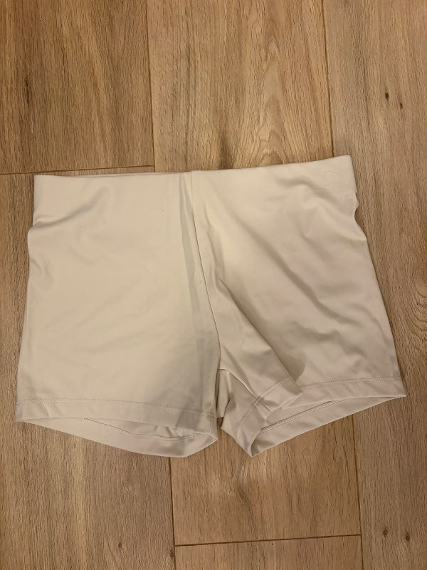 creme stuttbuxur gina tricot