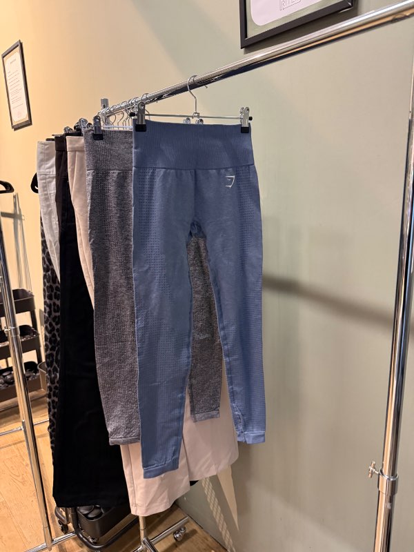 Bláar Gymshark leggings