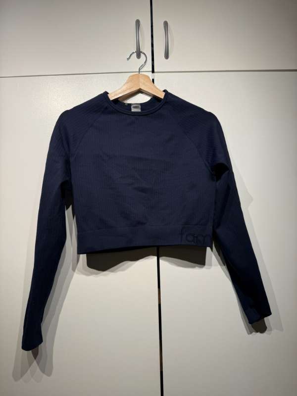Famme crop top ribbed **