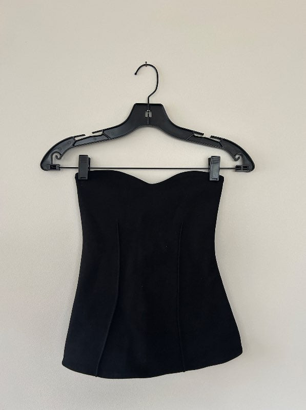 Zara svartur corset bolur