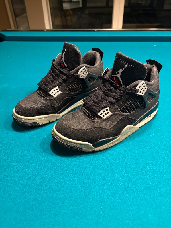 Jordan 4 canvas