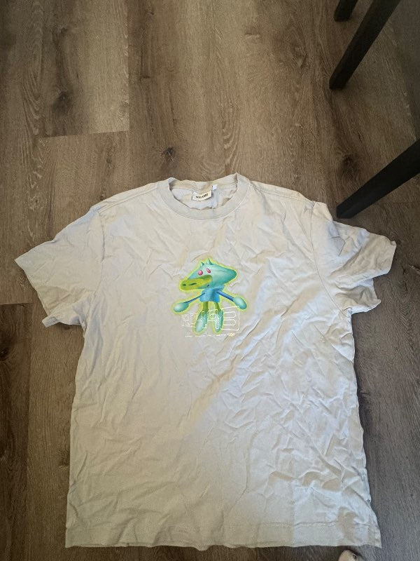 Weekday stuttermabolur grár