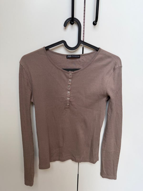 Zara langermabolur tan