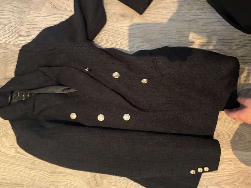 Svartur blazer