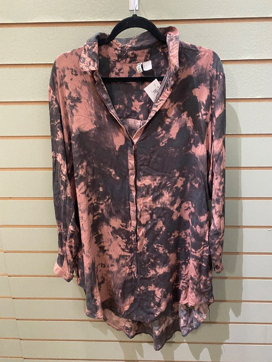 Blússa / Tunika H&M grá / bleik