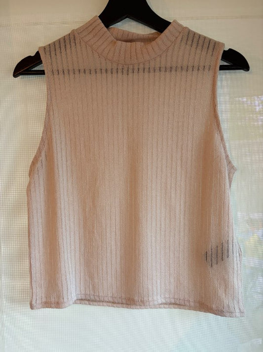 Tank top bolur beige hm