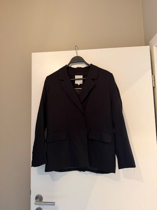 Part Two blazer svartur