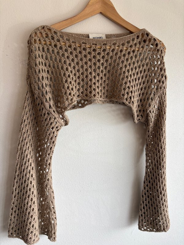 Monki ermar sleeves crochet XS