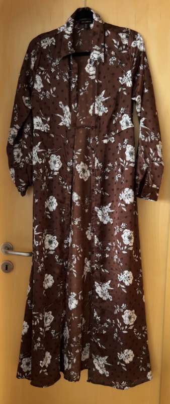 QED LONDON Dress ( Brown Flower )