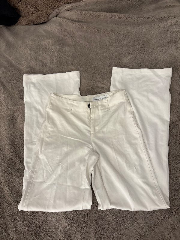 Hvítar ónotaðar work pants