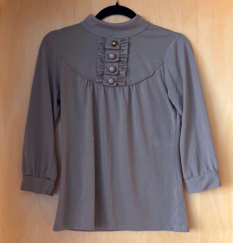 Zara Collection ( Beige long Sleeve Blouse )