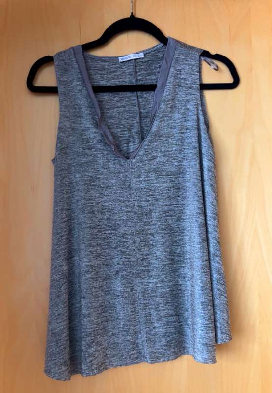 Zara Collection  ( Grey sleeveless )