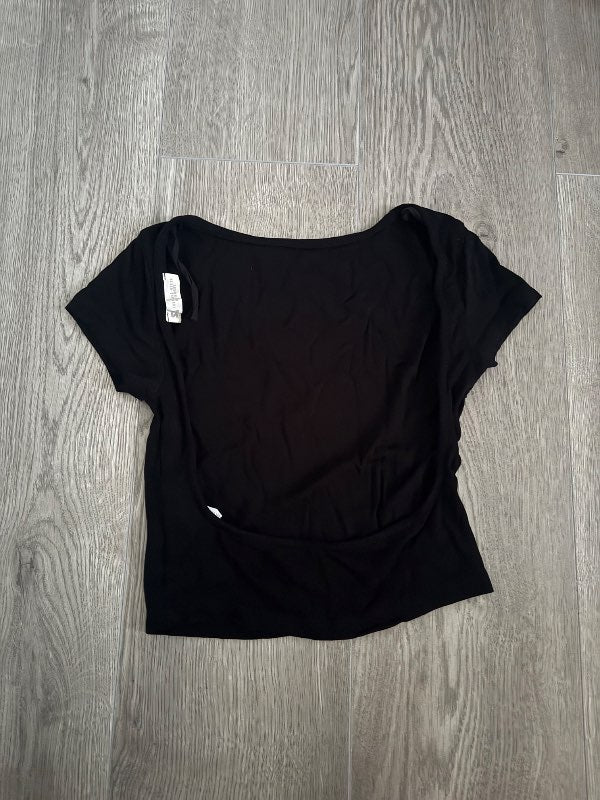 Stradivarius svartur backless bolur