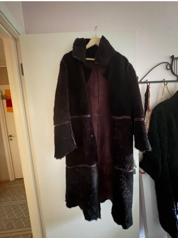 lambskinnfrakki