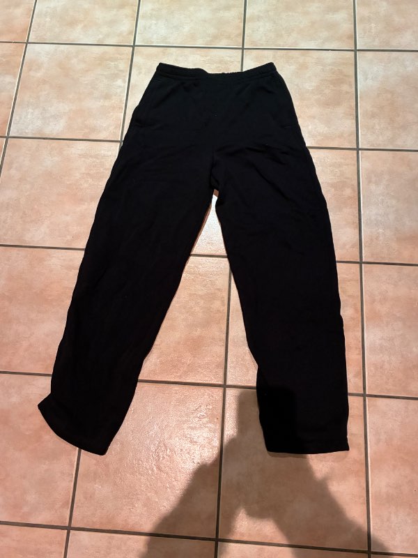 Svartar joggingbuxur