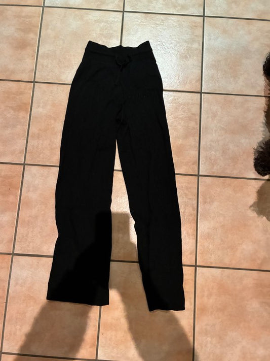 Svartar cozy buxur
