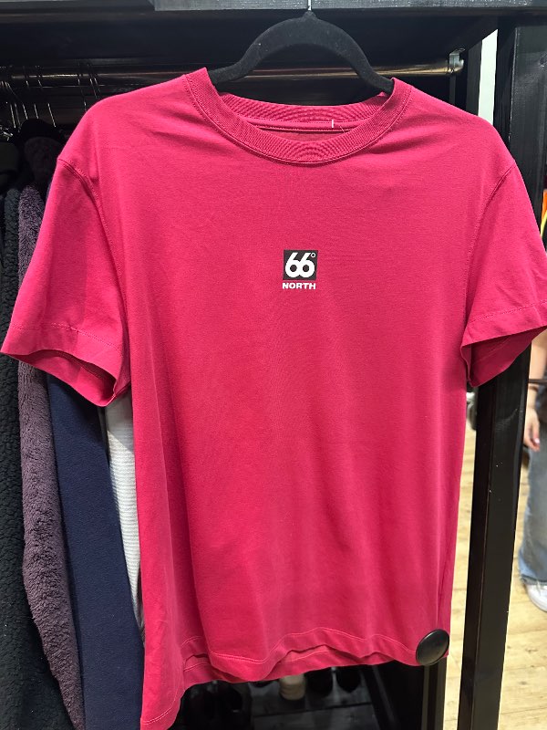 Vínrauður 66 Norður bolur