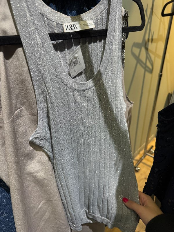 Silfur glimmer bolur Zara