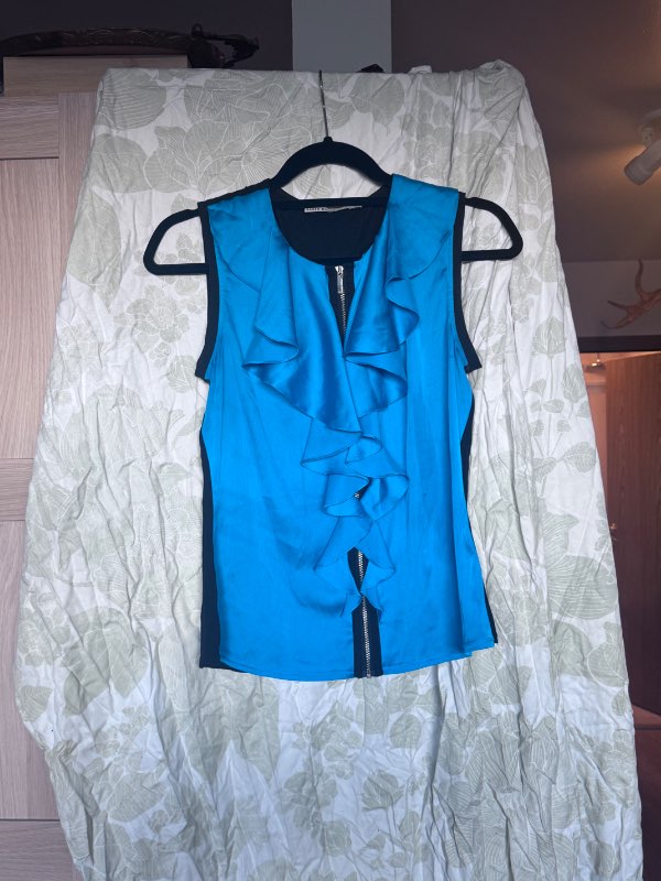 Vintage Karen Millen blár bolur