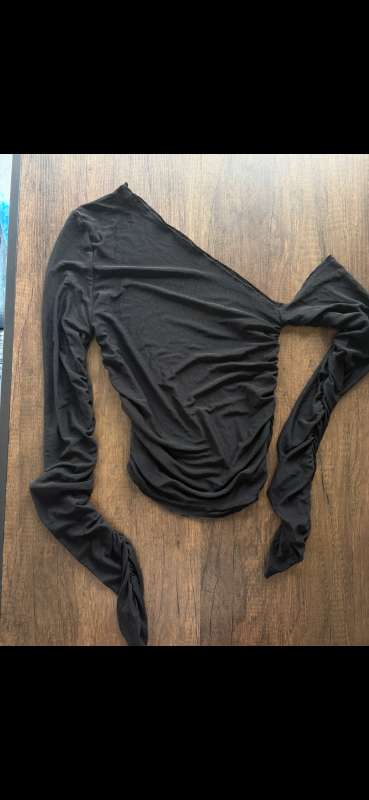 Mesh off shoulder bolur