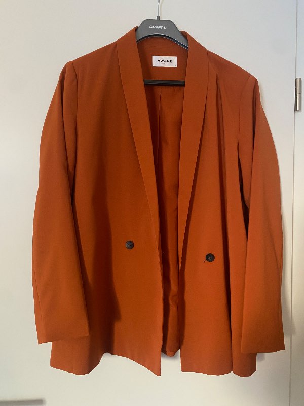 Appelsínugulur blazer