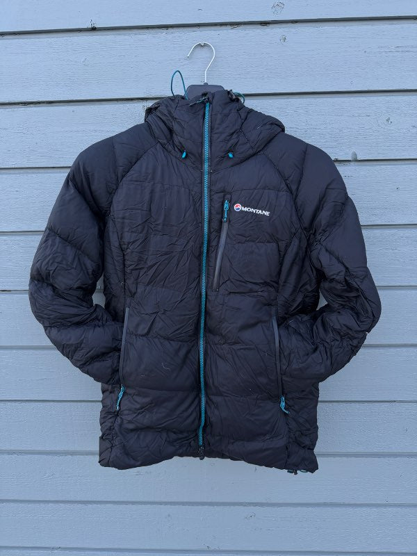 Montane down jacket size 10 Black