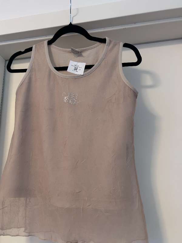 KIP Fancy Top Ecru