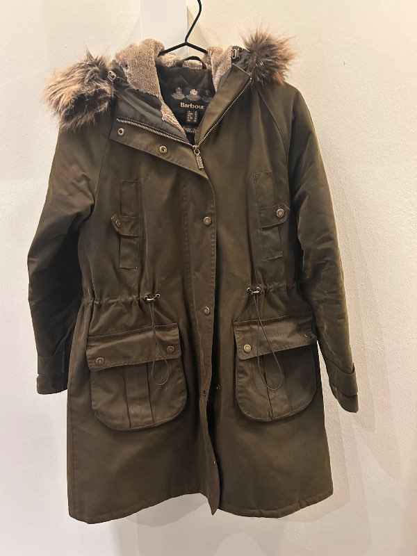 Barbour græn úlpa