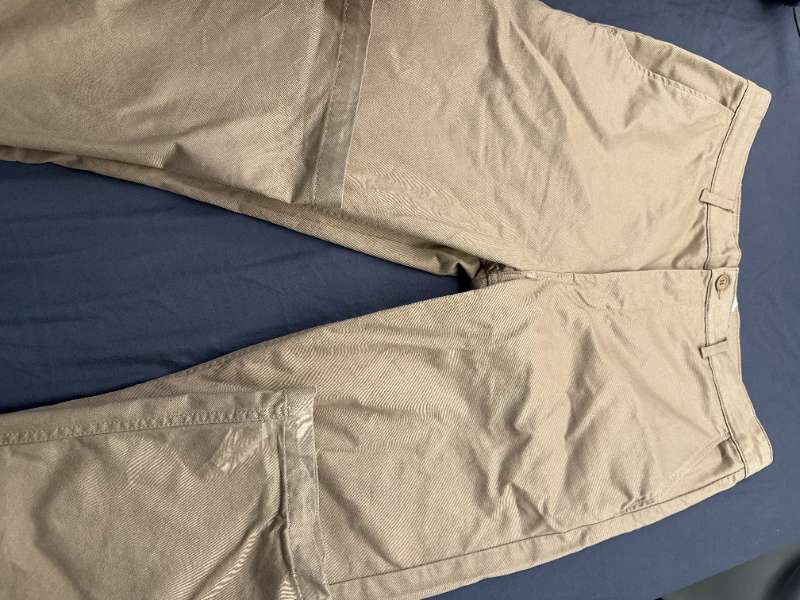 Wood Wood khaki buxur