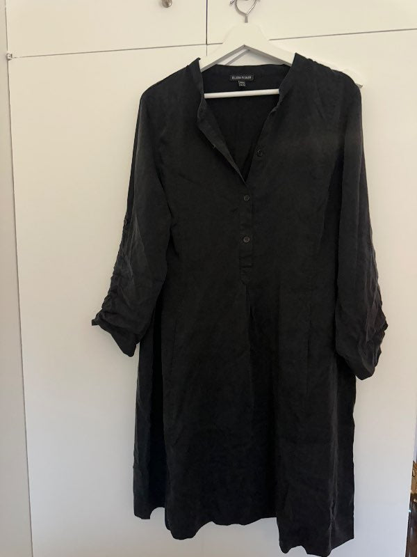 Eileen fisher svartur kjóll