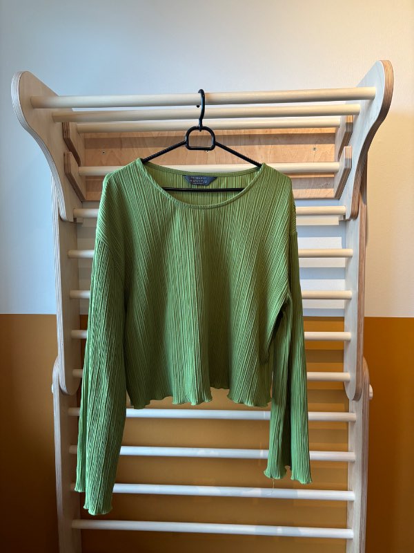 Primark græn blússa