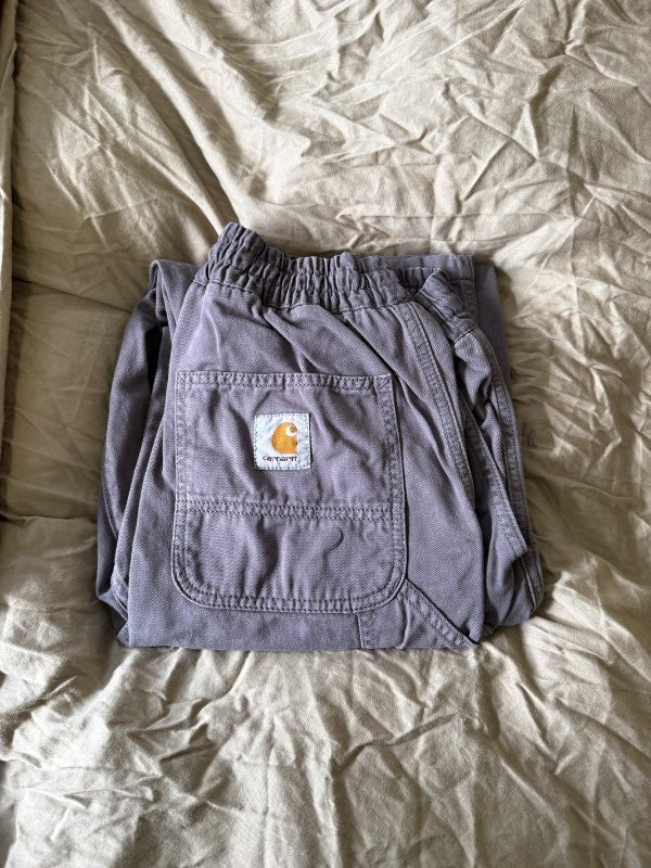 Carhartt fjólubláar buxur