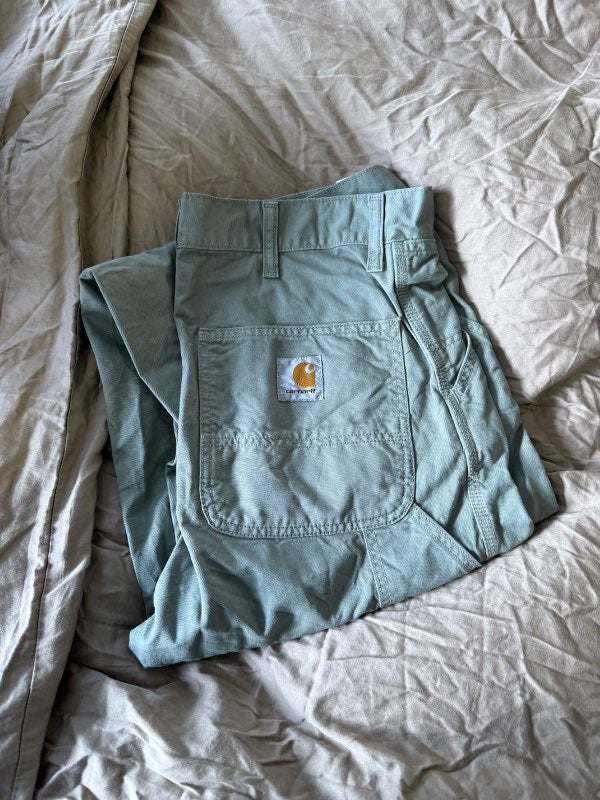Carhartt grænar buxur