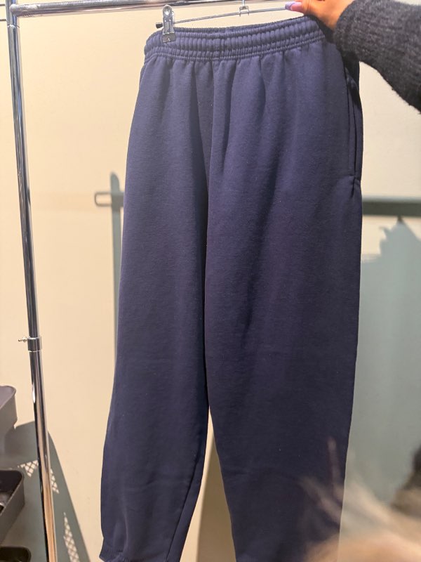 Joggings Buxur Dökkbláar