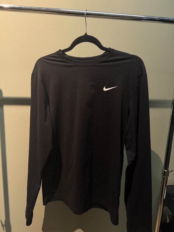 Nike Peysa Svört Dri-Fit