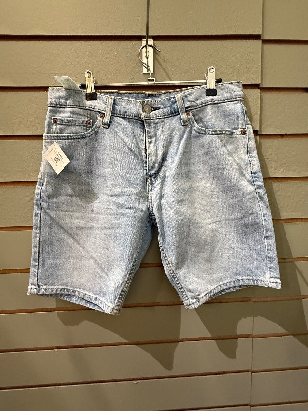 Levis bláar stuttbuxur