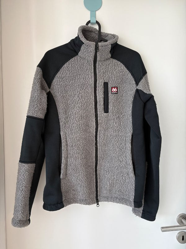 66 norður Tindur flíspeysa grá